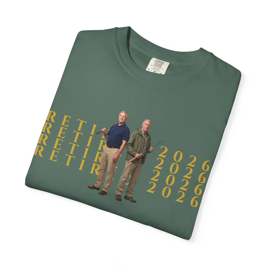 Retired 2026 Personalized Photo Tee | Retirement Celebration Shirt
