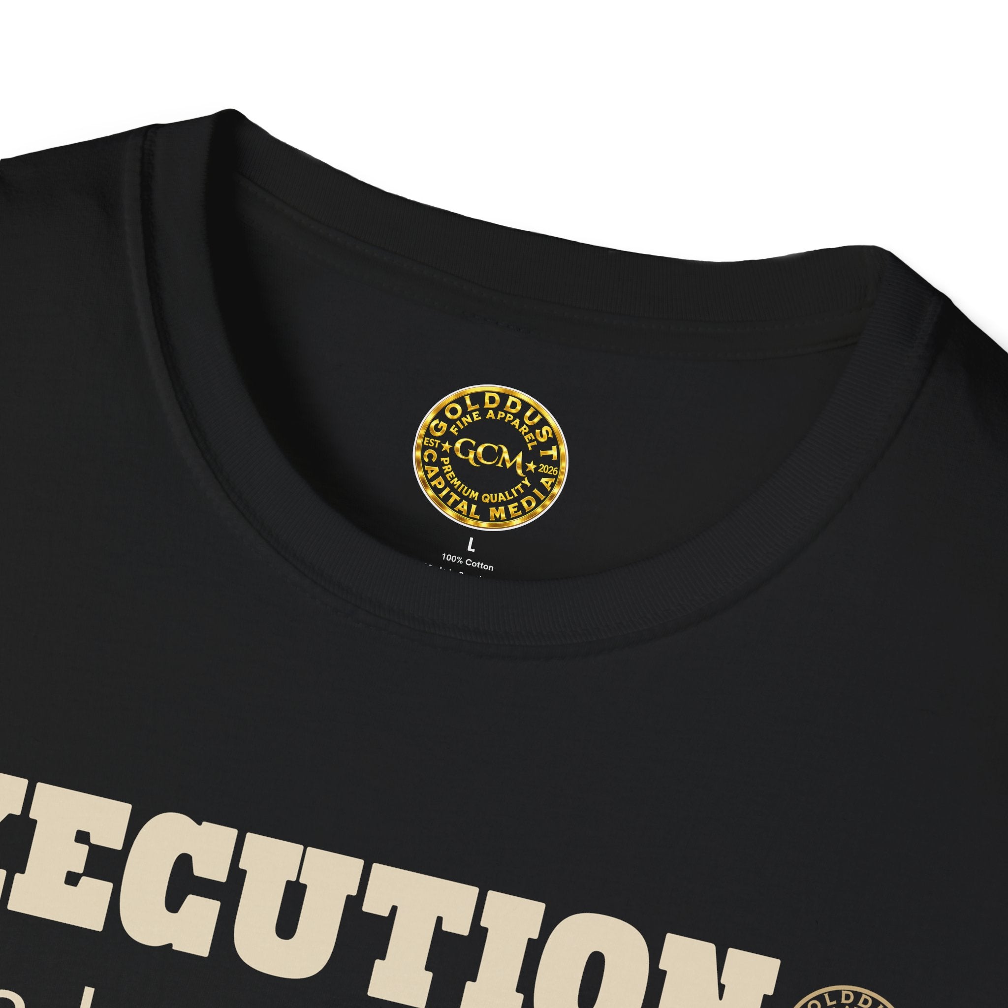 Execution Habit Tee | Discipline Mindset Shirt | Motivational Graphic Tee for Entrepreneurs & Go-Getters | Locked In Collection Apparel