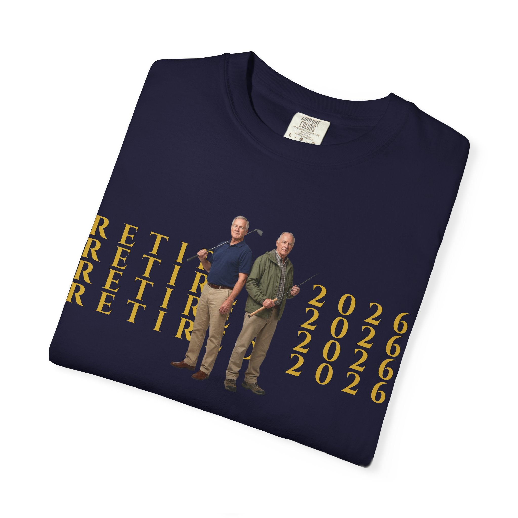 Retired 2026 Personalized Photo Tee | Retirement Celebration Shirt