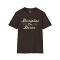 Self Mastery Mindset Tee | Discipline Over Desire| Minimalist Growth Shirt for Focus, Control and Intentional Living