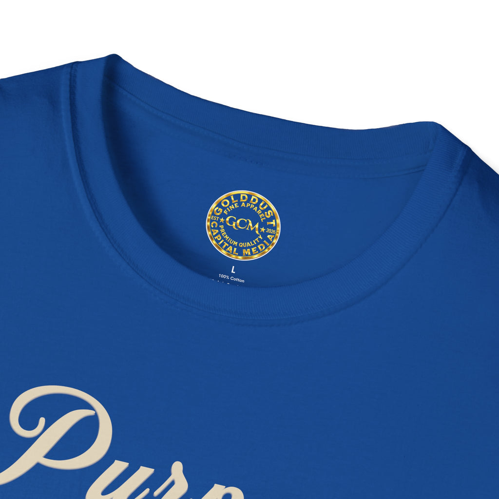 Aligned Living Mindset Tee | Purpose Over Pleasure | Self Growth Shirt for Discipline, Focus and Intentional Living | Inspirational Quote
