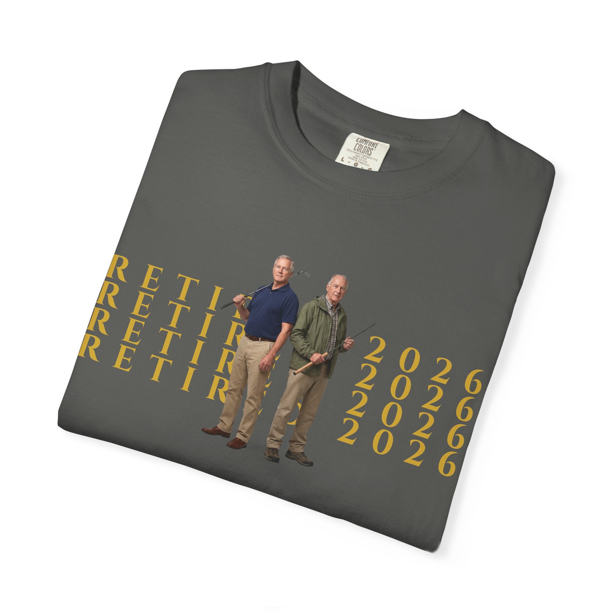 Retired 2026 Personalized Photo Tee | Retirement Celebration Shirt