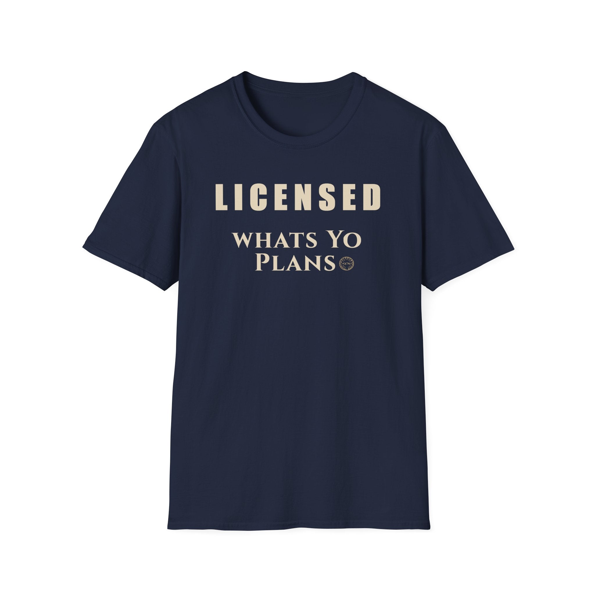 Certified and Ready Tee | Licensed What's Your Plans | Minimalist Life Event Shirt for New Professionals | Career Milestones