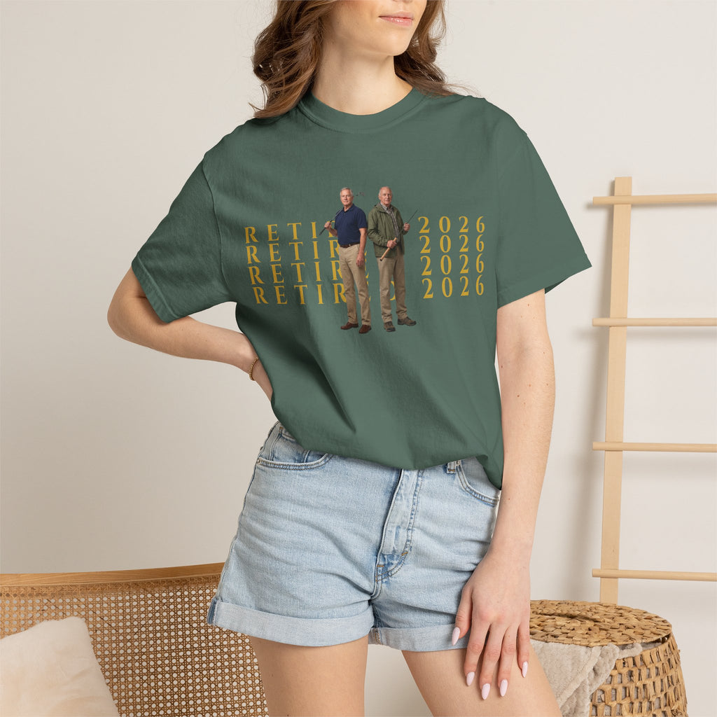 Retired 2026 Personalized Photo Tee | Retirement Celebration Shirt