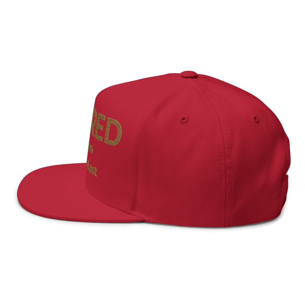 Retired Est. 2026 Free At Last Cap | Embroidered Flat Bill Snapback