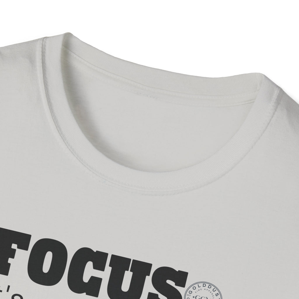 FOCUS Habit T Shirt| Minimalist Self Respect| Emotional Wellness | Clarity Apparel | Motivational Lifestyle Shirt | Locked In Collection