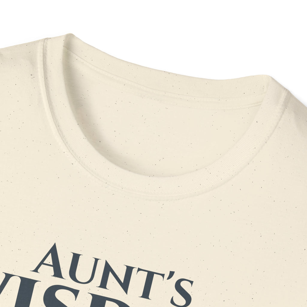 Aunt's Wisdom Bible Verse T-Shirt - 1 Corinthians 16:14 Christian Gift - Religious Faith Shirt for Auntie - Scripture Apparel for Women