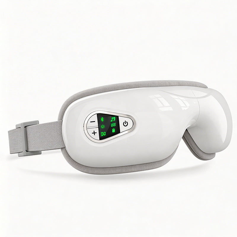 Bluetooth Eye Massager – Vibration, Air Pressure & Heat Therapy with Music Playback, Foldable