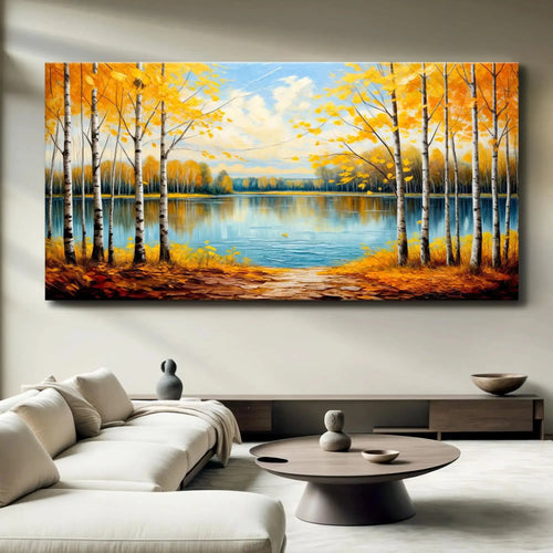 Autumn Whispers Wall Art Canvas Golddust Capital Media