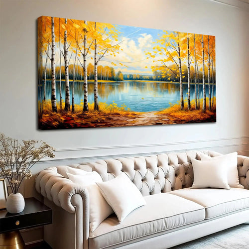 Autumn Whispers Wall Art Canvas Golddust Capital Media