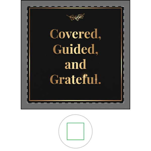 Ceramic Trinket Tray | Covered, Guided, and Grateful Home Decor Golddust Capital Media