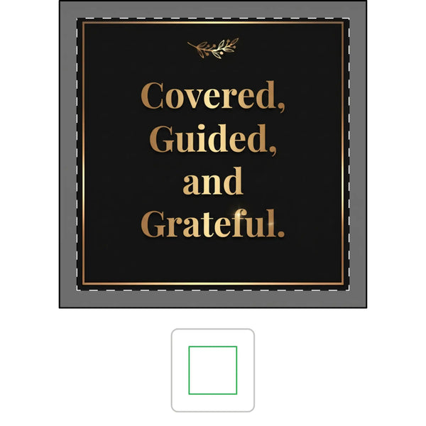 Ceramic Trinket Tray | Covered, Guided, and Grateful Home Decor Golddust Capital Media