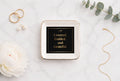 Ceramic Trinket Tray | Covered, Guided, and Grateful Home Decor Golddust Capital Media
