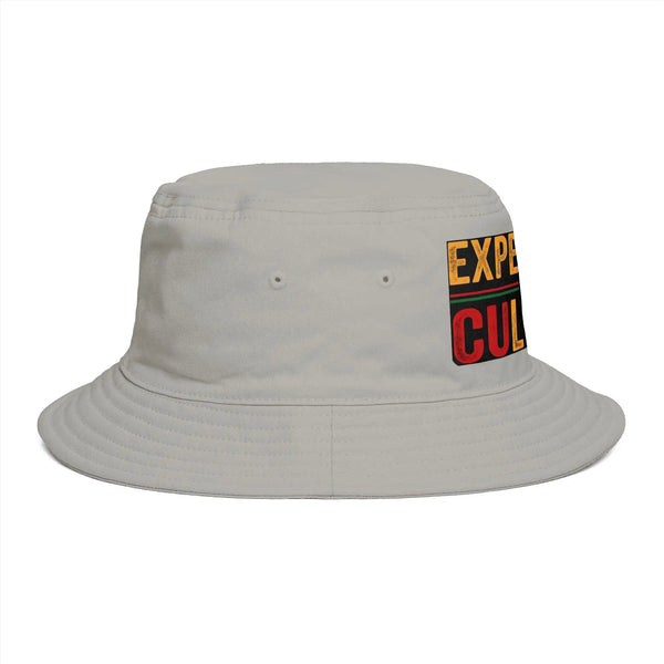 Experience the Culture Bucket Hat | Bold Heritage Streetwear Cotton Cap Hats Golddust Capital Media