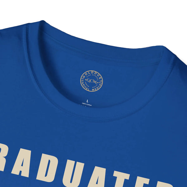 Graduated Whats Yo Plans T-Shirt – Minimalist Unisex Graduation Shirt for High School & College Achievers T-Shirt Golddust Capital Media