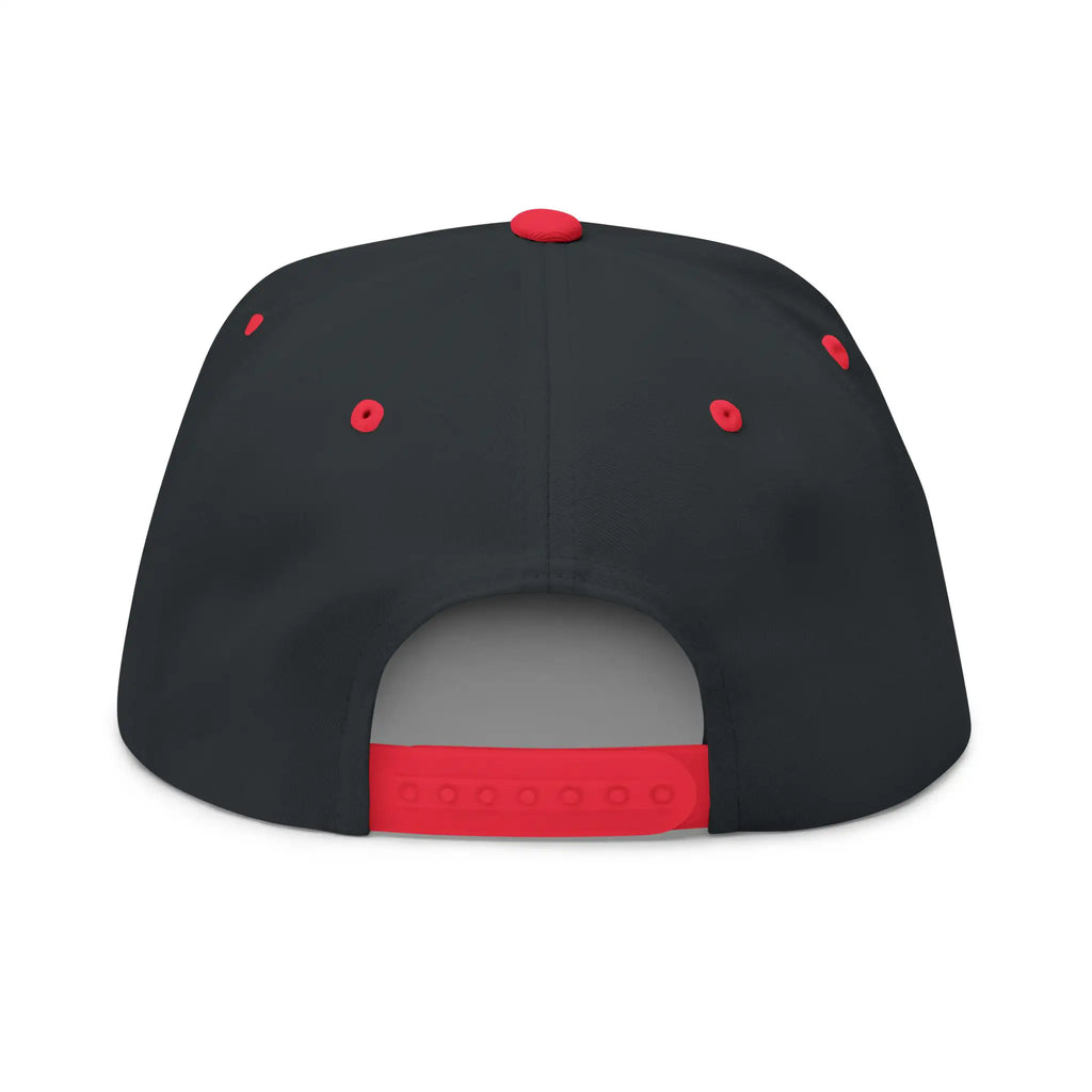 HBCU Embroidered Hat | Sparkling Gold Red Green Logo Snapback Flat Bill Hats Golddust Capital Media