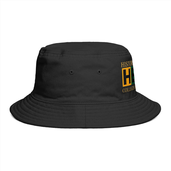 HBCU Heritage Bucket Hat | Historically Black Colleges & Universities Printed Block Letter Cap Hats Golddust Capital Media