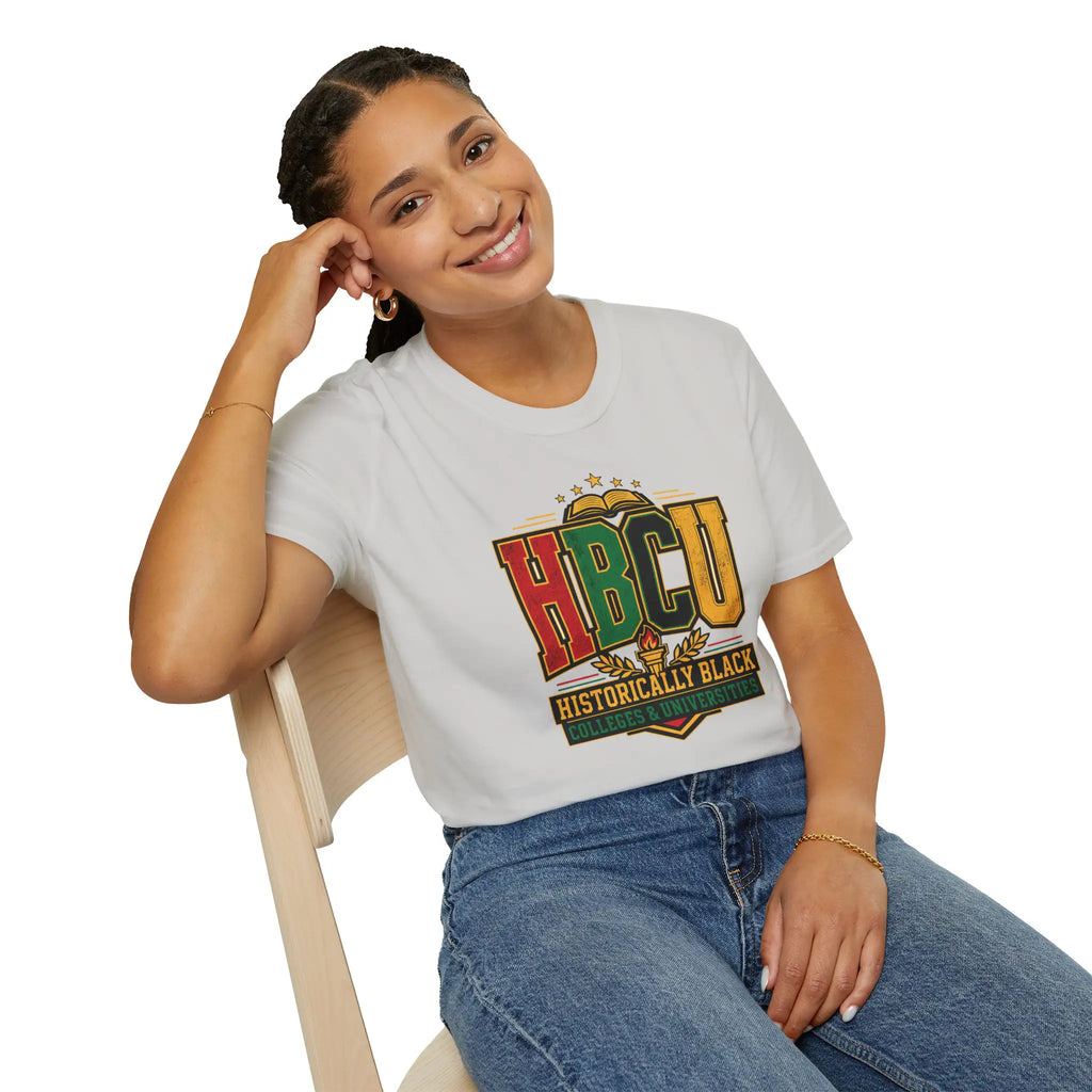 HBCU Historically Black Colleges & Universities T-Shirt | Retro Pan-African Colors T-Shirt Golddust Capital Media