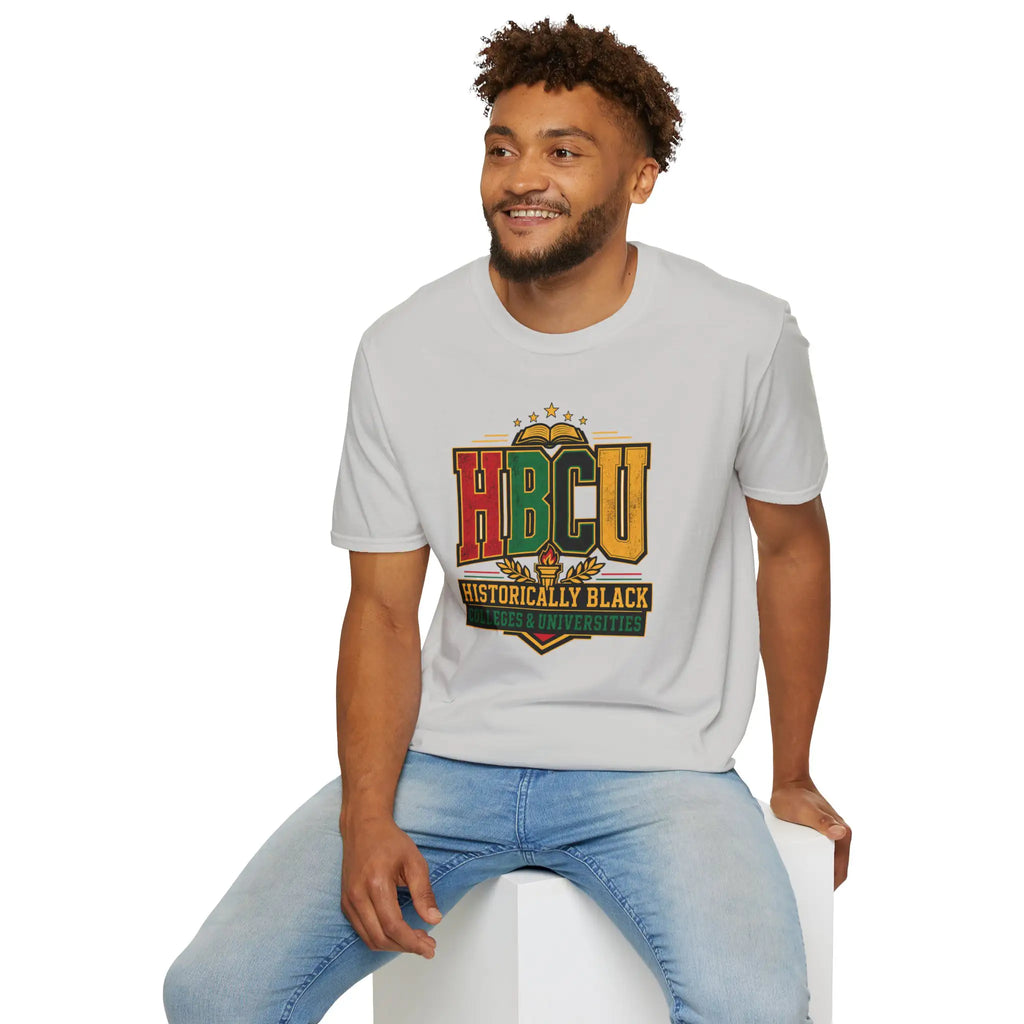 HBCU Historically Black Colleges & Universities T-Shirt | Retro Pan-African Colors T-Shirt Golddust Capital Media