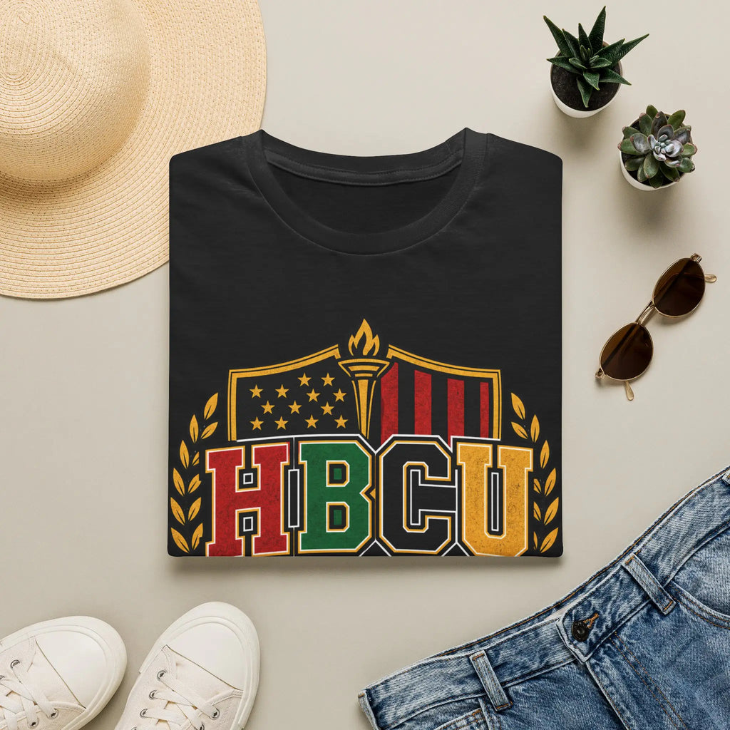 HBCU Pride Crest T-Shirt | Historically Black Colleges & Universities, Shield Logo T-Shirt Golddust Capital Media