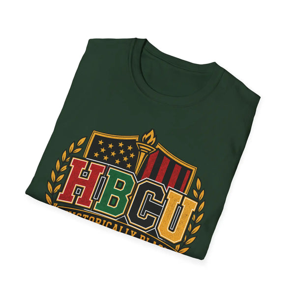 HBCU Pride Crest T-Shirt | Historically Black Colleges & Universities, Shield Logo T-Shirt Golddust Capital Media