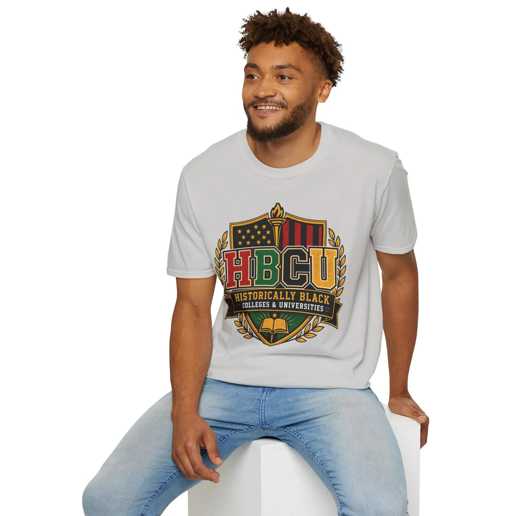 HBCU Pride Crest T-Shirt | Historically Black Colleges & Universities, Shield Logo T-Shirt Golddust Capital Media