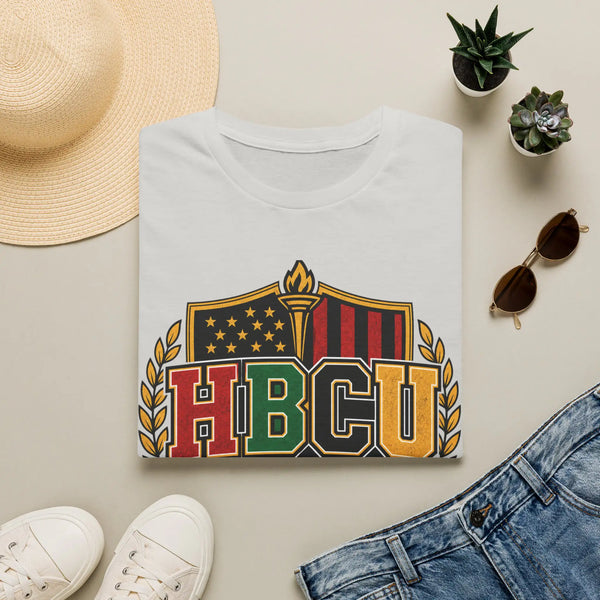 HBCU Pride Crest T-Shirt | Historically Black Colleges & Universities, Shield Logo T-Shirt Golddust Capital Media