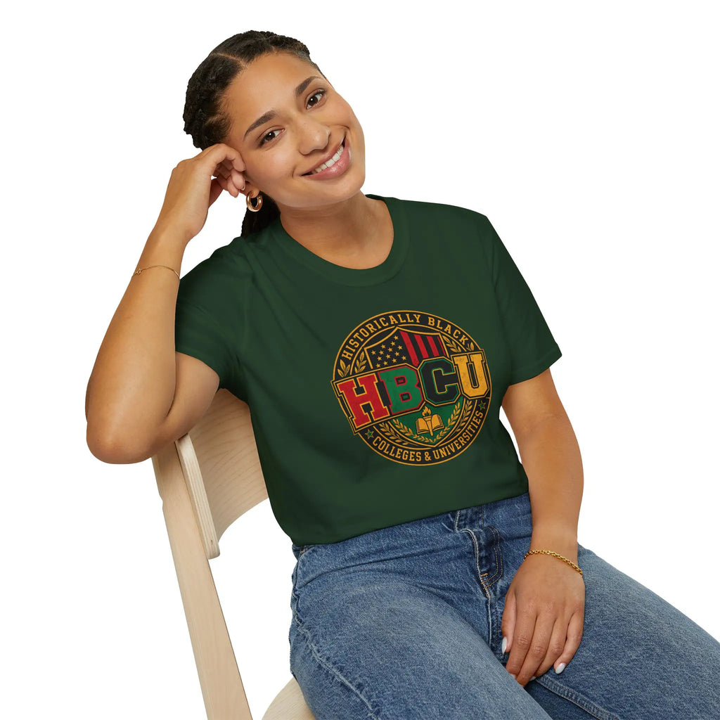 HBCU Pride Seal T-Shirt | Historically Black Colleges & Universities Pride T-Shirt Golddust Capital Media