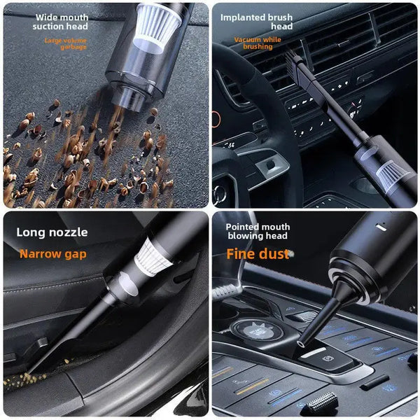 Handheld Cordless Vacuum Cleaner – 19000Pa Suction, USB Rechargeable for Office, Car & Home vacuum Golddust Capital Media