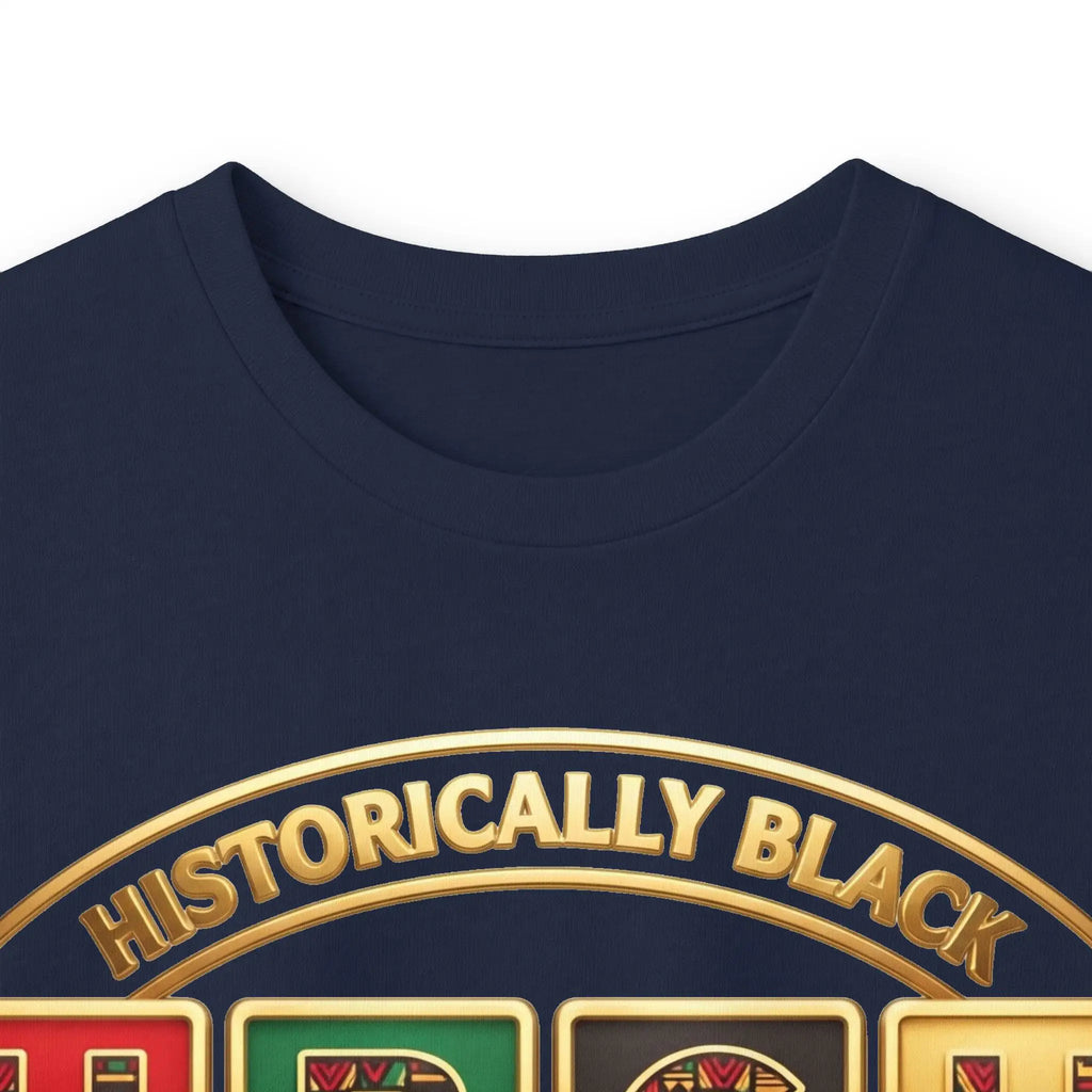Historically Black HBCU Colleges & Universities Long Sleeve Tee | Red Green Black Pattern Block Logo Long-sleeve Golddust Capital Media
