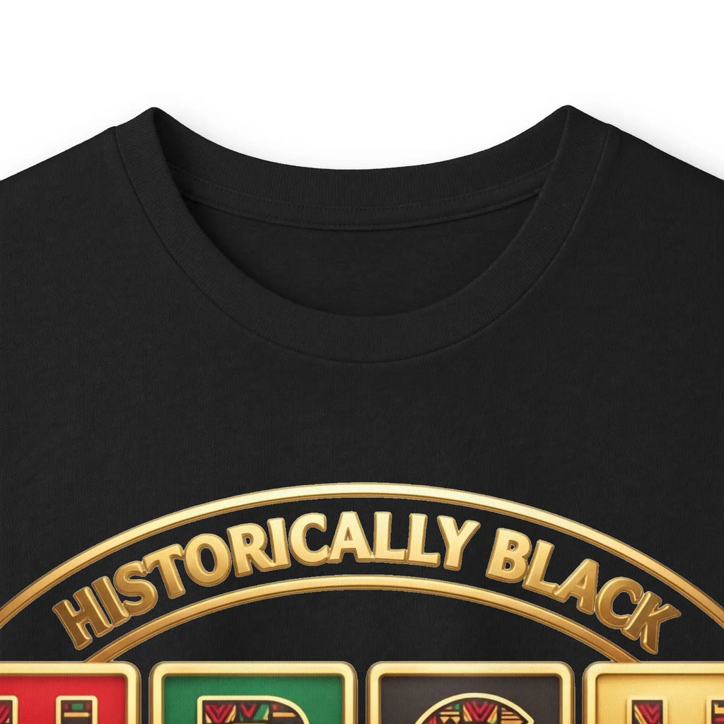 Historically Black HBCU Colleges & Universities Long Sleeve Tee | Red Green Black Pattern Block Logo Long-sleeve Golddust Capital Media