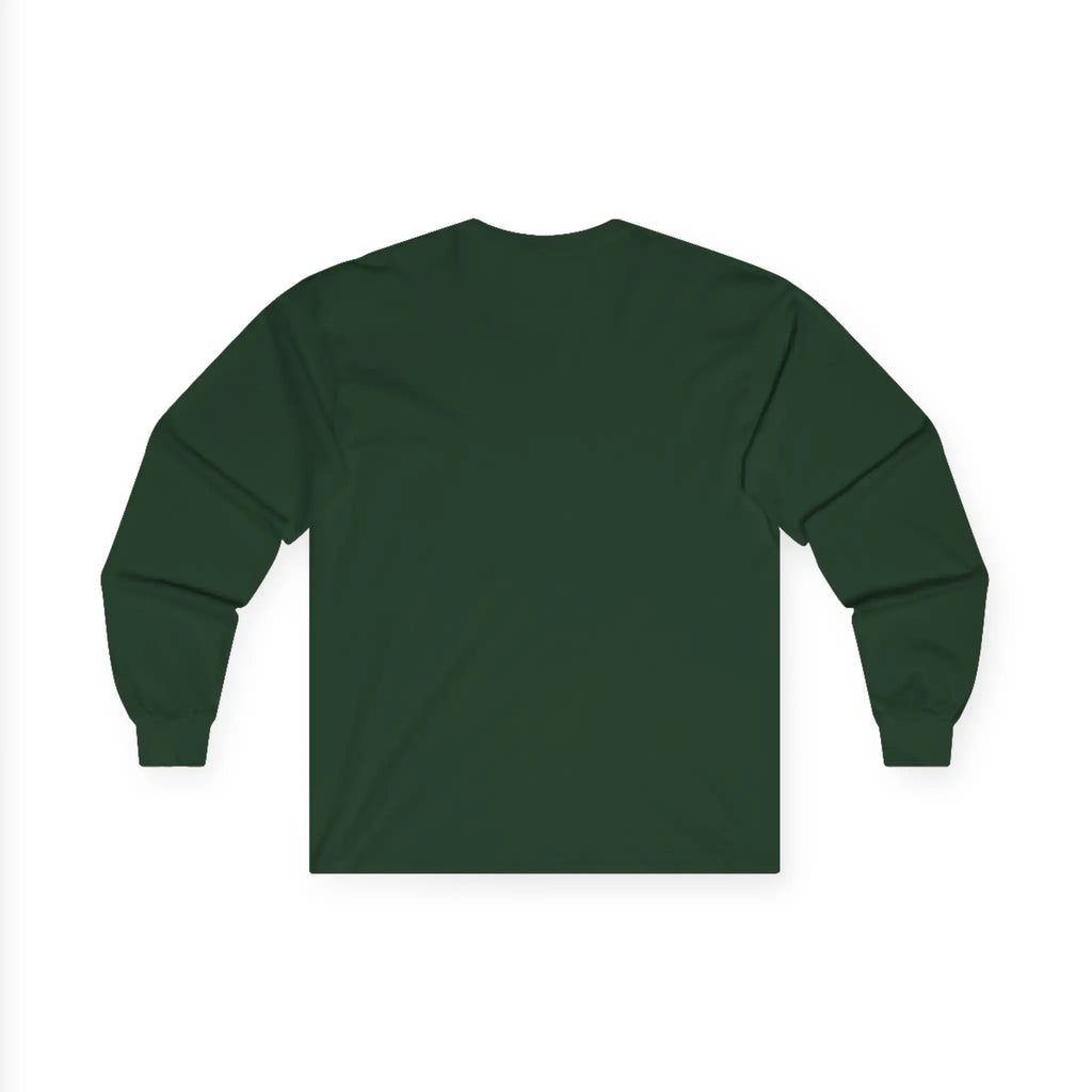 Historically Black HBCU Colleges & Universities Long Sleeve Tee | Small Chest Pattern Block Logo Shirt Long-sleeve Golddust Capital Media