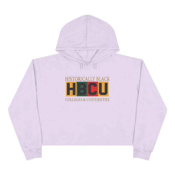 Historically Black HBCU Colleges and Universities Crop Hoodie Hoodie Golddust Capital Media