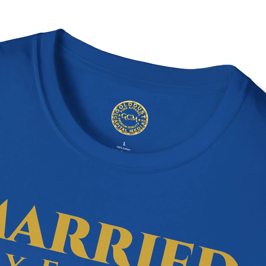 Married My Forever Partner T-Shirt | Personalized Couples Tee for Celebrating Lifelong Partnership T-Shirt Golddust Capital Media