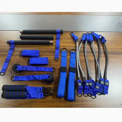 Pilates Resistance Band Push-Pull Rod Set – Home Fitness Equipment for Yoga, Stretching & Strength Exercise Equipment Golddust Capital Media