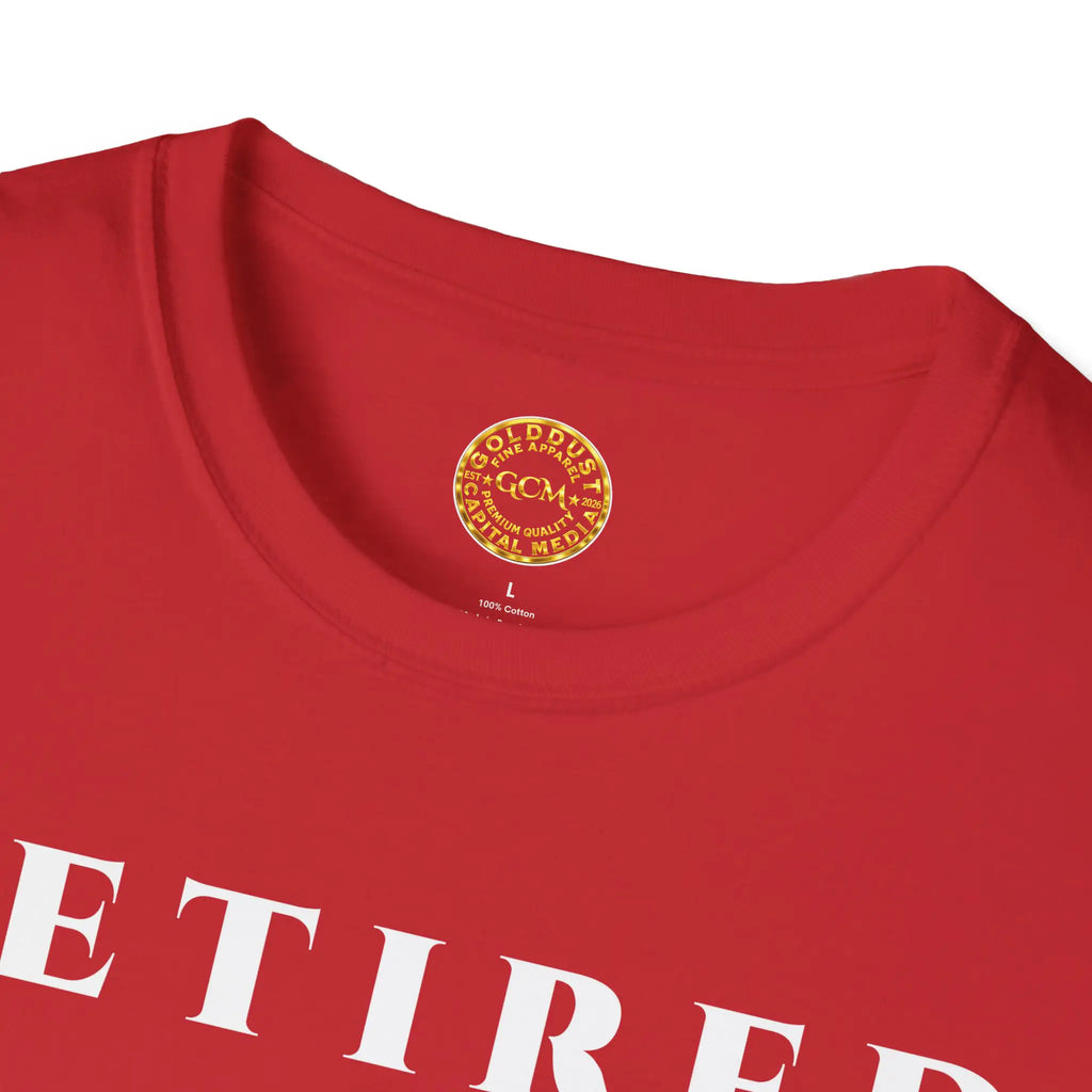 Retired 2026 Enjoying My Peace T-Shirt | Retired 2026 T-Shirt for Women and Men | Soft Ring Spun Cotton Tee | Matching Set T Shirt and Hat T-Shirt Golddust Capital Media