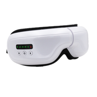 Smart Hot Compress Bluetooth Eye Massager – Air Pressure, Intelligent Heat Control & Music Playback
