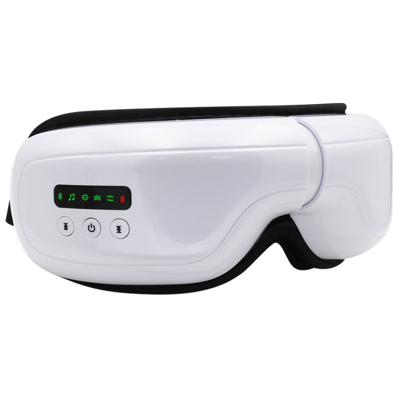 Smart Hot Compress Bluetooth Eye Massager – Air Pressure, Intelligent Heat Control & Music Playback
