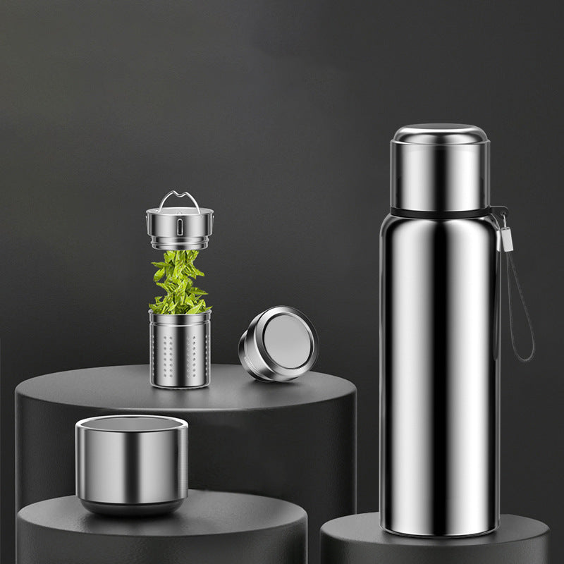 Smart Insulated Tumbler – 1000ml Stainless Steel with Temperature Display