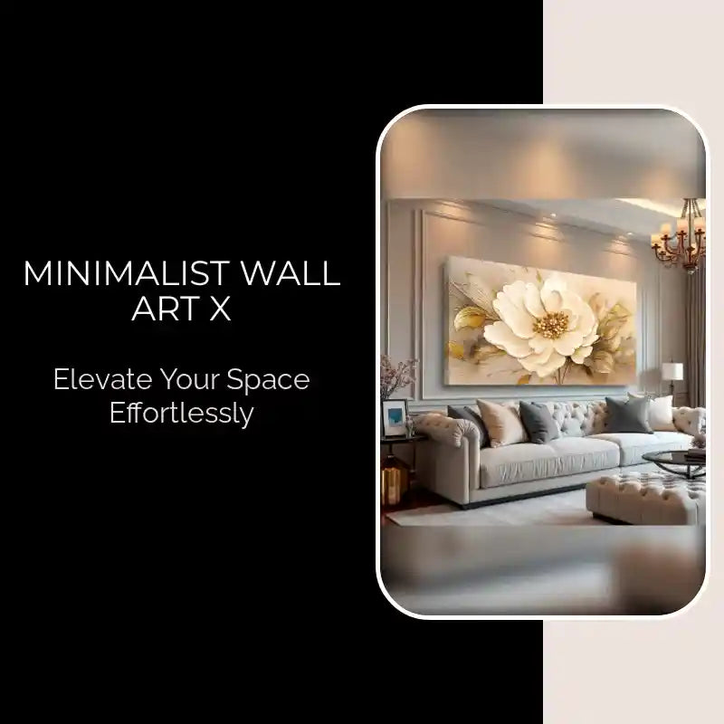 Minimalist Wall Art X by@Outfy