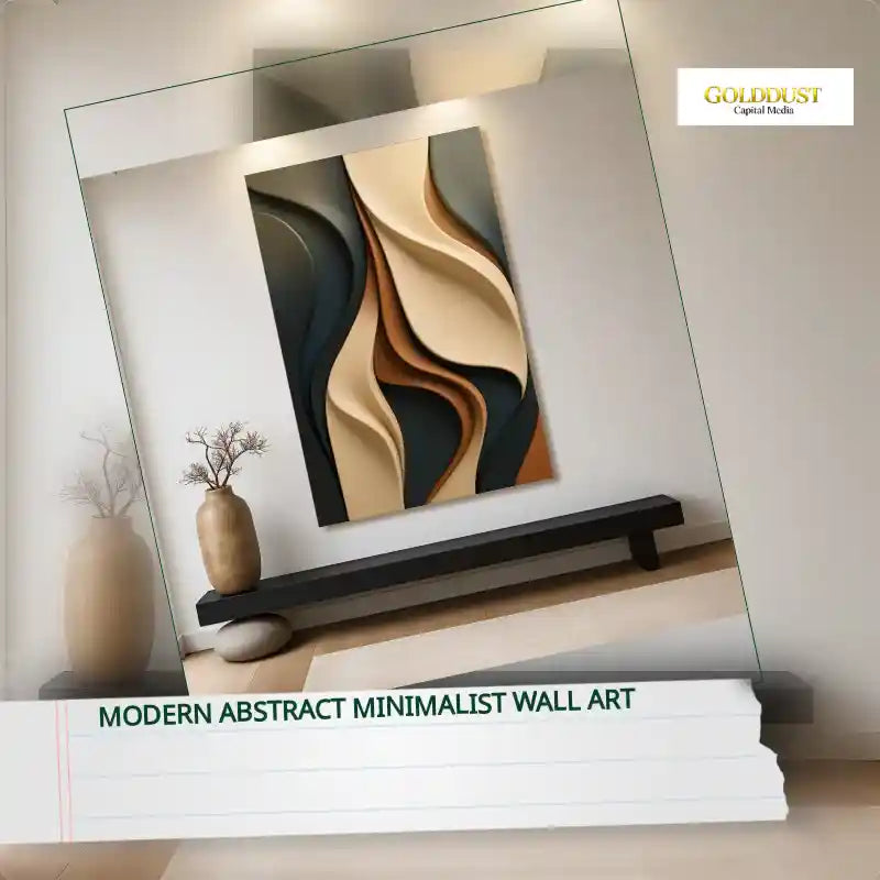Modern Abstract Minimalist Wall Art by@Outfy