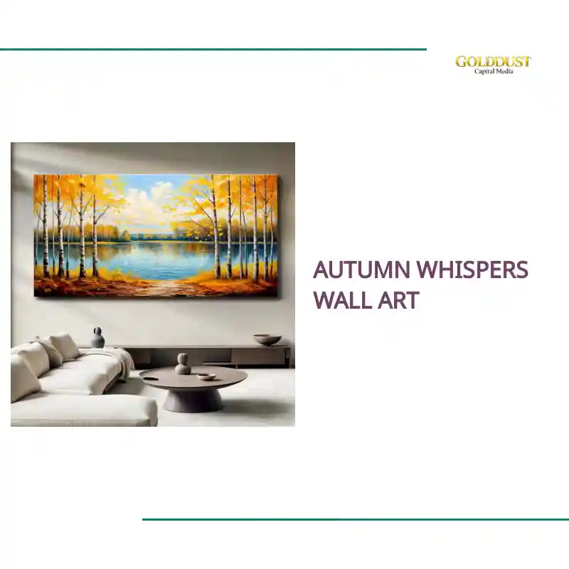 Autumn Whispers Wall Art by@Outfy