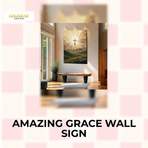 Amazing Grace Wall Sign by@Outfy