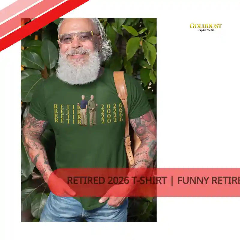 Retired 2026 T-Shirt | Funny Retirement Gift Tee by@Outfy