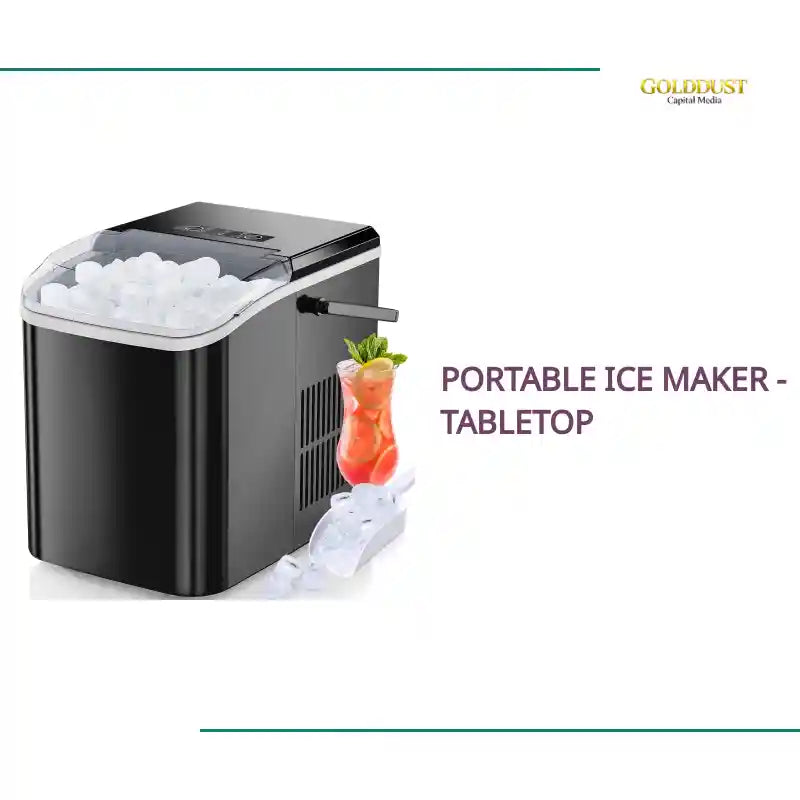 Portable Ice Maker - Tabletop by@Outfy